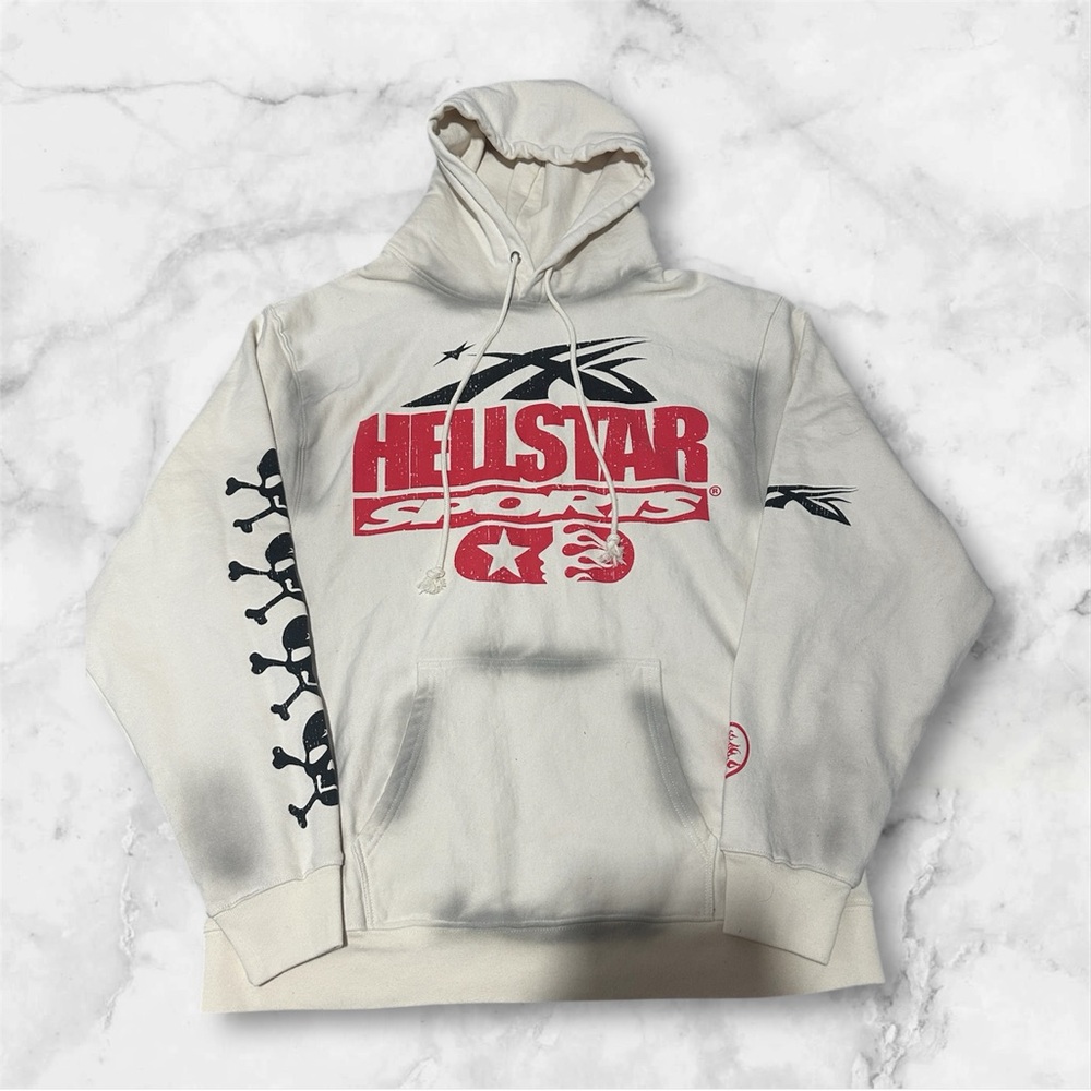 Hellstar Cream Hoodie